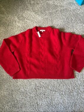 MADEWELL - NWT red sweater